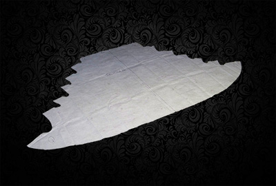 Step 1 - Lay pattern on fabric